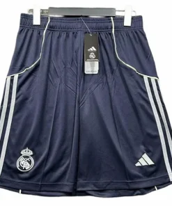 Real Madrid Pantalones 2025 2026 Segunda Azul - Real Madrid Barata | PTDHMALL