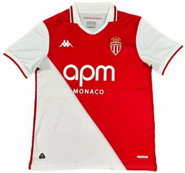 AS Monaco Camiseta 2024 2025 Casa Roja - Camiseta As Monaco | PTDHMALL