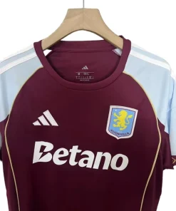 Aston Villa Camiseta 2025 2026 Casa Roja - Camiseta Aston Villa | PTDHMALL
