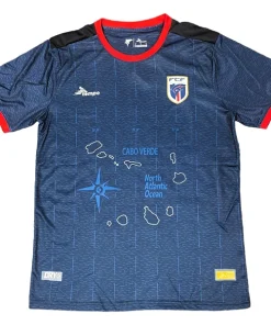 Cabo Verde Camiseta 2024 Casa Verde - Camiseta Cabo Verde | PTDHMALL