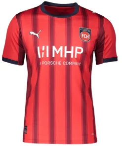 1. FC Heidenheim Camiseta 2025 2026 Casa Roja - 1 Fc Heidenheim 1846 Camiseta | PTDHMALL