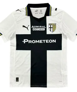Parma Camiseta 2025 2026 Casa Blanca - Camiseta Real Madrid Parmalat | PTDHMALL