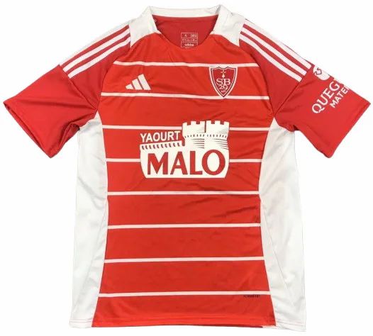 Stade Brestois Camiseta 2024 2025 Casa Roja - Camiseta Stade Brestois | PTDHMALL