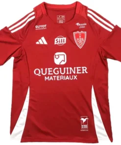 Stade Brestois Camiseta 2024 2025 Casa Roja - Camiseta Stade Brestois | PTDHMALL
