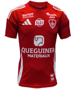 Stade Brestois Camiseta 2024 2025 Casa Roja - Camiseta Stade Brestois | PTDHMALL