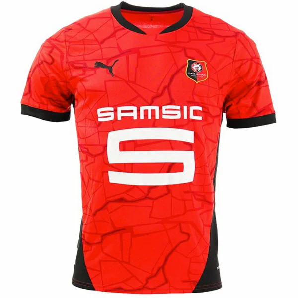 Stade Rennais Camiseta 2024 2025 Casa Roja - Camiseta Stade Rennais | PTDHMALL