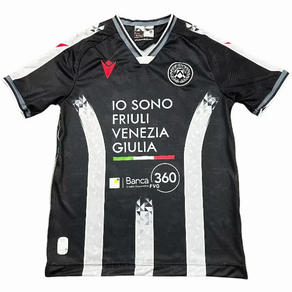 Udinese Camiseta 2025 2026 Casa Negra - Camiseta Serie A Udinese | PTDHMALL
