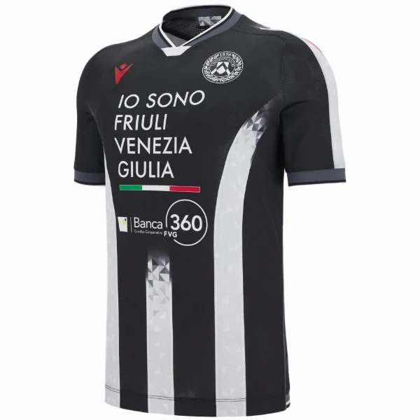 Udinese Camiseta 2025 2026 Casa Negra - Camiseta Serie A Udinese | PTDHMALL