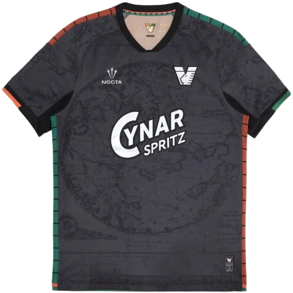Venezia Camiseta 2025 2026 Casa Negra - Camiseta Serie A Venezia | PTDHMALL