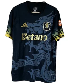 Aston Villa Camiseta 2025 2026 Especial Negra - Camiseta Aston Villa | PTDHMALL