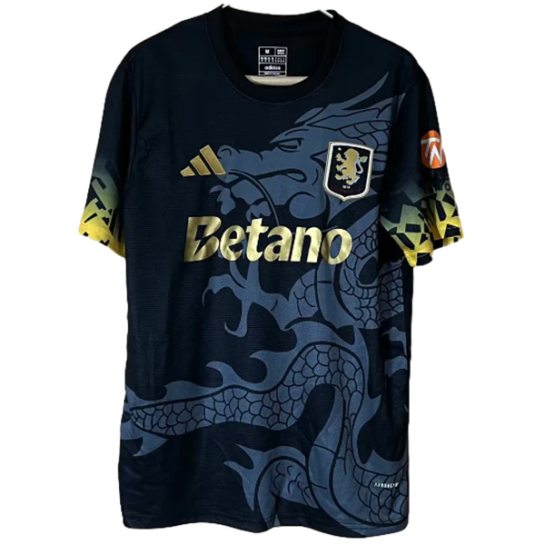 Aston Villa Camiseta 2025 2026 Especial Negra - Camiseta Aston Villa | PTDHMALL
