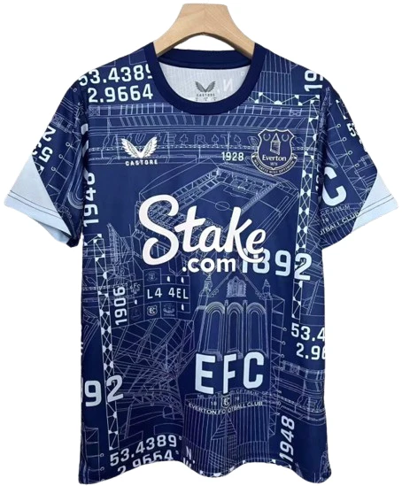 Everton Camiseta 2025 2026 Especial Azul - Camiseta Everton | PTDHMALL