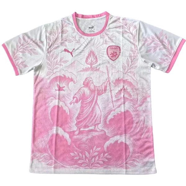Camiseta 2026 Especial Blanca - Camiseta Israel | PTDHMALL