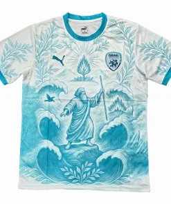 Camiseta 2026 Especial Blanca - Camiseta Israel | PTDHMALL