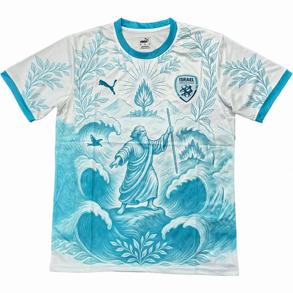 Camiseta 2026 Especial Blanca - Camiseta Israel | PTDHMALL