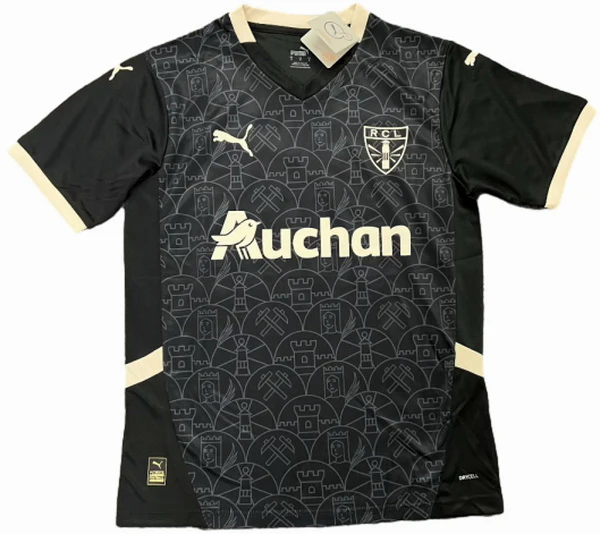 RC Lens Camiseta 2024 2025 Especial Negra - Camiseta Rc Lens | PTDHMALL