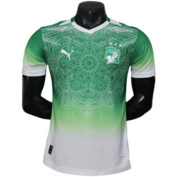 Costa De Marfil Camiseta Edición Jugadores 2026 Especial Verde - Camiseta Costa De Marfil | PTDHMALL