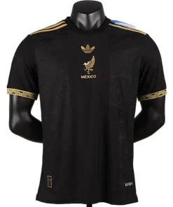 México Camiseta Edición Jugadores 2026 Especial Negra - Camiseta Selección México | PTDHMALL