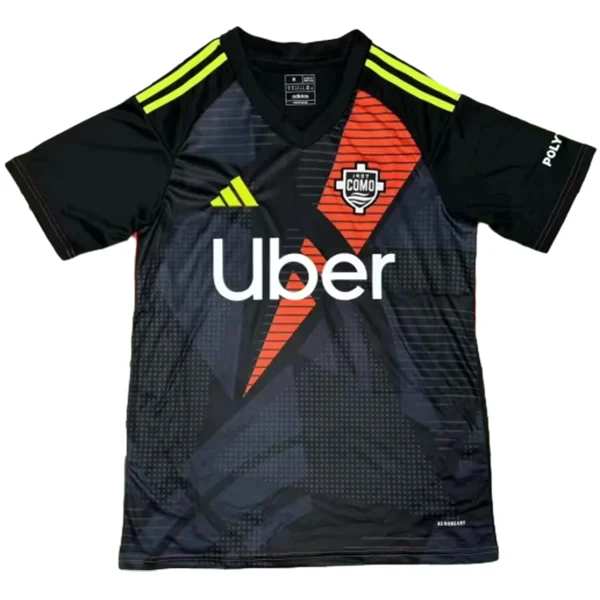 Como 1907 Camiseta 2024 2025 Portero Negra - Camiseta Serie A Como 1907 | PTDHMALL