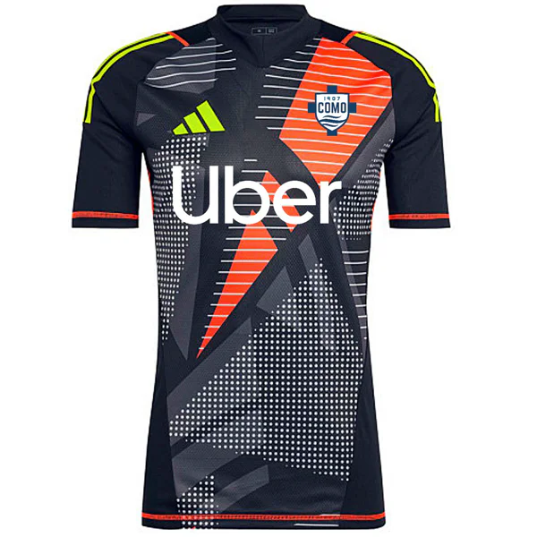 Como 1907 Camiseta 2024 2025 Portero Negra - Camiseta Serie A Como 1907 | PTDHMALL
