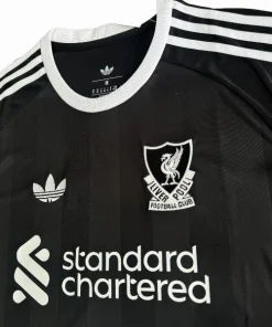 Liverpool Camiseta 2025 2026 Portero Negra - Camiseta Liverpool | PTDHMALL
