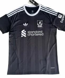 Liverpool Camiseta 2025 2026 Portero Negra - Camiseta Liverpool | PTDHMALL