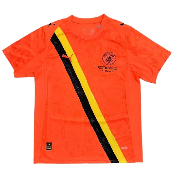Manchester City Camiseta 2025 2026 Portero Naranja - Camiseta Manchester City | PTDHMALL