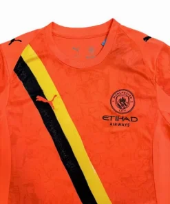 Manchester City Camiseta 2025 2026 Portero Naranja - Camiseta Manchester City | PTDHMALL