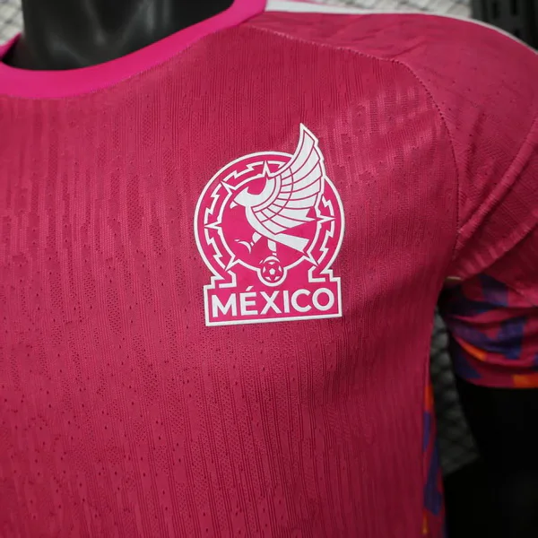 México Camiseta Edición Jugadores 2026 Portero Rosa - Camiseta Selección México | PTDHMALL