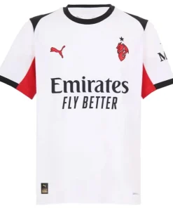 AC Milan Camiseta 2025 2026 Segunda Blanca - Camiseta Serie A AC Milan | PTDHMALL