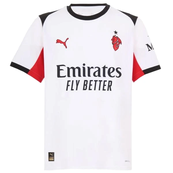 AC Milan Camiseta 2025 2026 Segunda Blanca - Camiseta Serie A AC Milan | PTDHMALL