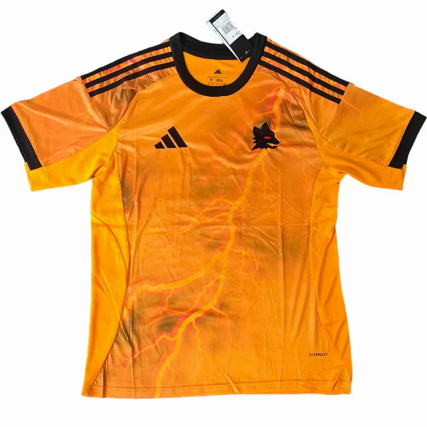 AS Roma Camiseta 2025 2026 Segunda Naranja - Camiseta Serie A AS Roma | PTDHMALL