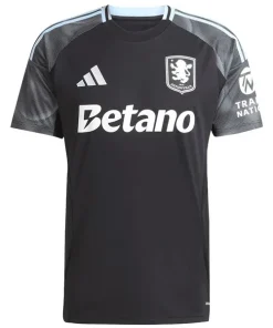 Aston Villa Camiseta 2025 2026 Segunda Negra - Camiseta Aston Villa | PTDHMALL