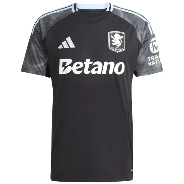 Aston Villa Camiseta 2025 2026 Segunda Negra - Camiseta Aston Villa | PTDHMALL
