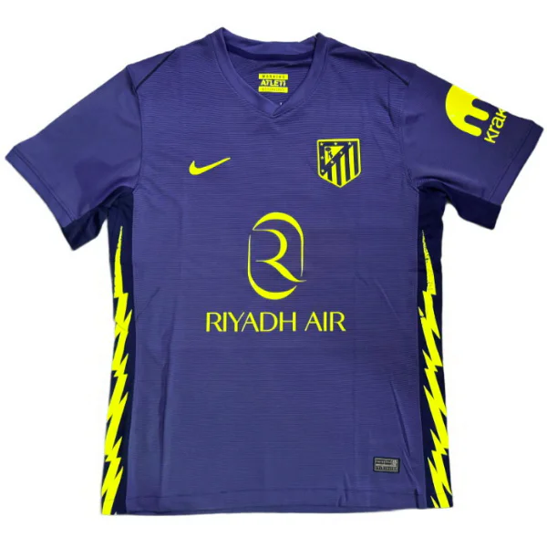 Atlético Madrid Camiseta 2025 2026 Segunda Púrpura - Camiseta Atlético Madrid | PTDHMALL