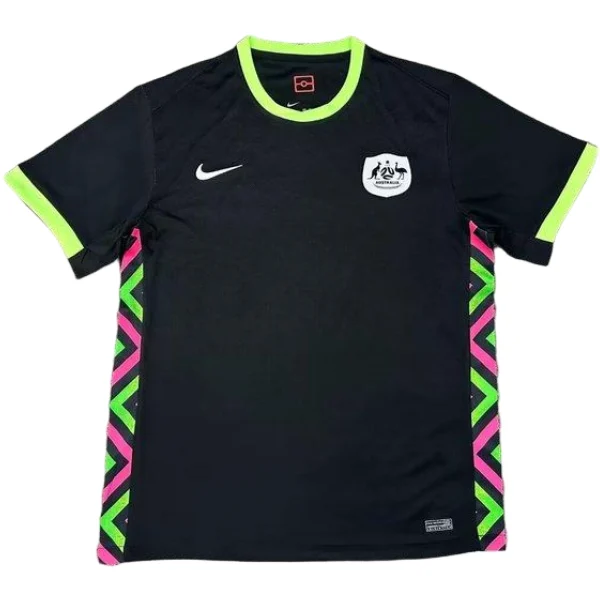 Australia Camiseta 2026 Segunda Negra - Camiseta Australia | PTDHMALL