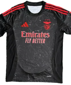 Camiseta 2024 2025 Segunda Negra - Camisetas De Futbol Retro | PTDHMALL