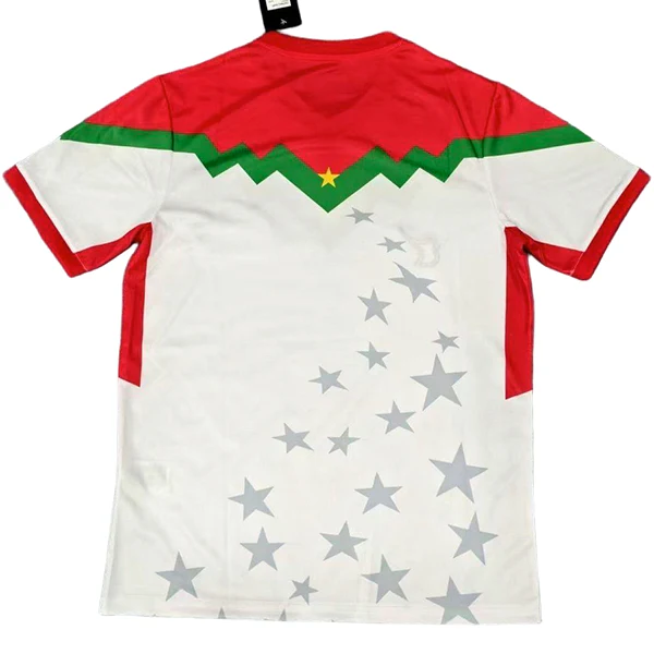 Burkina Faso Camiseta 2025 Segunda Blanca - Camiseta Burkina Faso | PTDHMALL