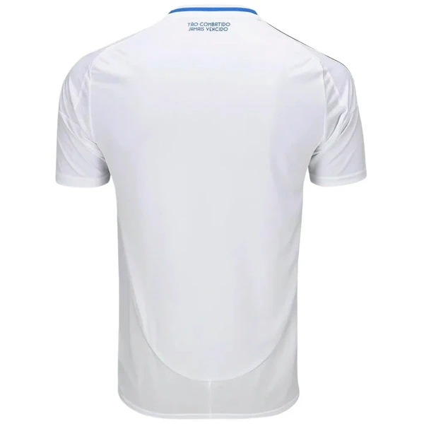 Cruzeiro EC Camiseta 2025 2026 Segunda Blanca - Camiseta Do Cruzeiro Com Braziline Masculina | PTDHMALL