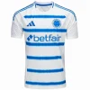 Cruzeiro EC Camiseta 2025 2026 Segunda Blanca - Camiseta Do Cruzeiro Com Braziline Masculina | PTDHMALL