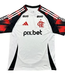 Flamengo Camiseta 2025 2026 Segunda Blanca - Camiseta Flamengo | PTDHMALL