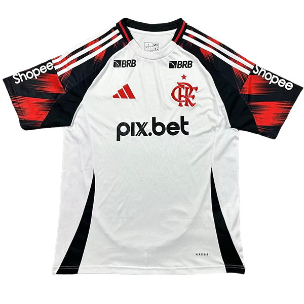 Flamengo Camiseta 2025 2026 Segunda Blanca - Camiseta Flamengo | PTDHMALL