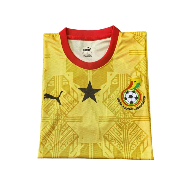 Ghana Camiseta 2026 Segunda Amarilla - Camiseta Ghana 2026 | PTDHMALL