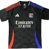 Lyon Camiseta 2024 2025 Segunda Negra - Camiseta Lyon | PTDHMALL