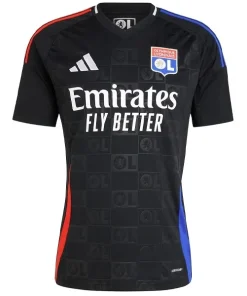 Lyon Camiseta 2024 2025 Segunda Negra - Camiseta Lyon | PTDHMALL