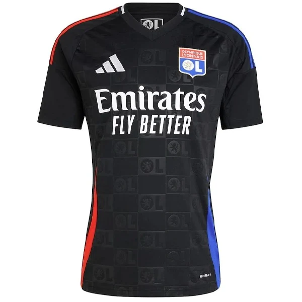 Lyon Camiseta 2024 2025 Segunda Negra - Camiseta Lyon | PTDHMALL