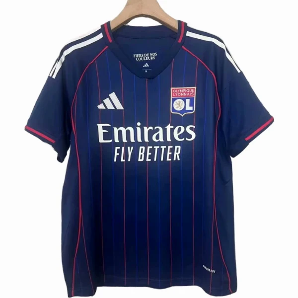 Lyon Camiseta 2025 2026 Segunda Azul - Camiseta Lyon | PTDHMALL