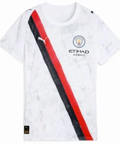 Manchester City Camiseta 2025 2026 Segunda Blanca - Camiseta Manchester City | PTDHMALL