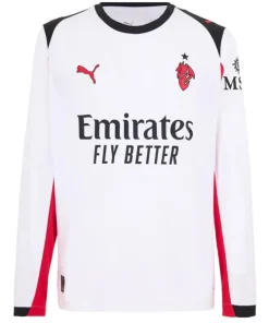 AC Milan Camiseta 2025 2026 Segunda Blanca - Camiseta Serie A AC Milan | PTDHMALL