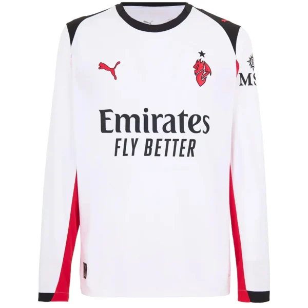 AC Milan Camiseta 2025 2026 Segunda Blanca - Camiseta Serie A AC Milan | PTDHMALL